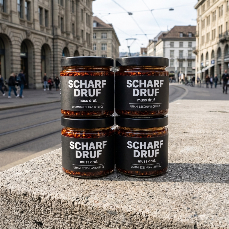 4-PACK SCHARF DRUF