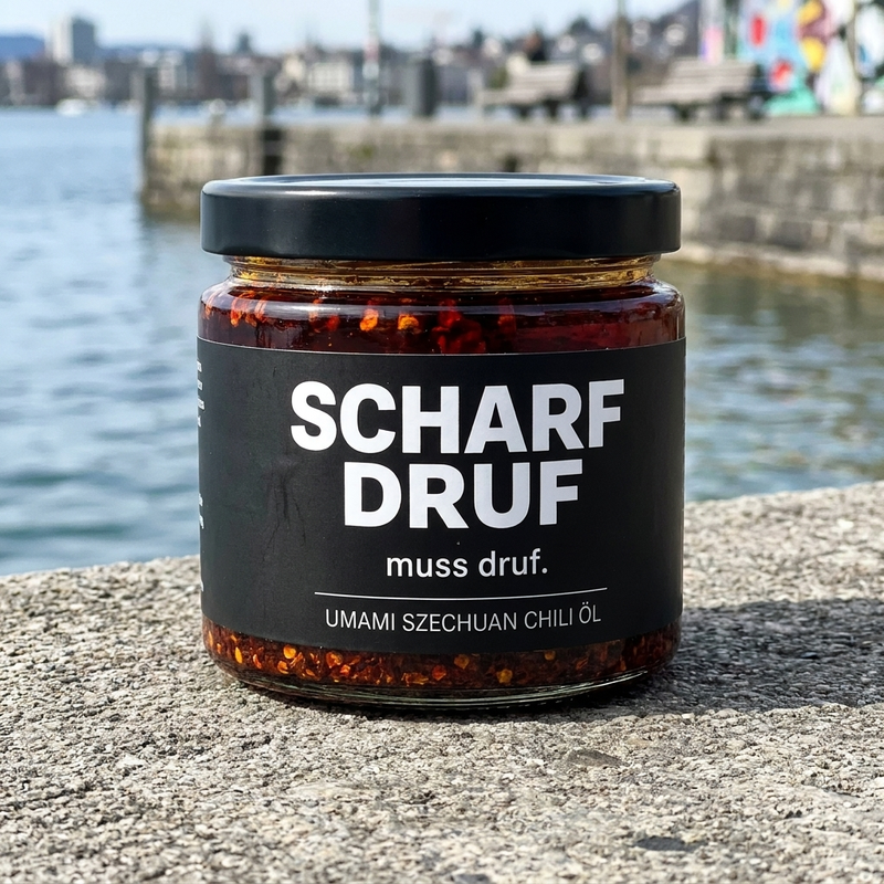 SCHARF DRUF UMAMI CHILI ÖL